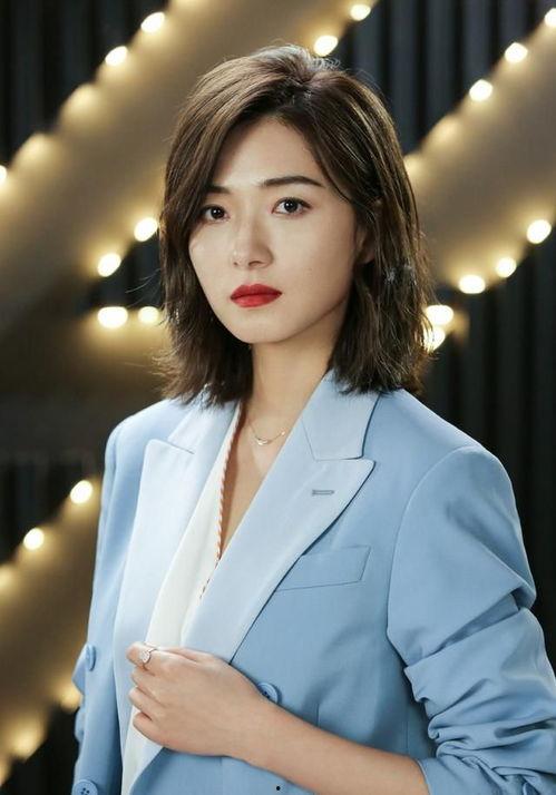 万茜发型图片,解锁短发造型新风尚